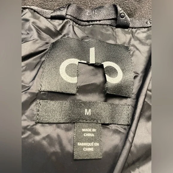 NEW ALO Gold Rush Puffer Trench Long Coat Jacket | US M Unisex - Picture 11 of 13